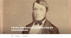Desktop Screenshot of fransvanrooijen.net