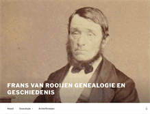 Tablet Screenshot of fransvanrooijen.net